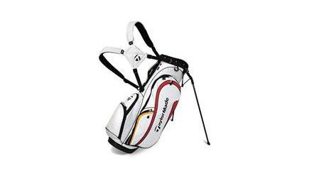 Monza Featherweight Stand Bag - White/Red/Yellow