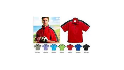 Silk Touch Half-Sleeve Windshield - Black/Red