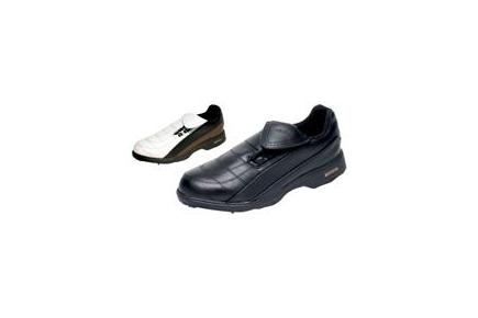 Grenoble II Max Stance Golf Shoes - White/Navy