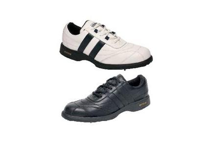Ladies Lyon II Freedom Comfort Golf Shoes - White/Light