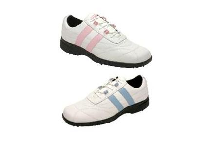Ladies Skyline Golf Shoes - Black/Burgundy