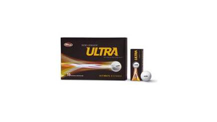Ultra Ultimate Distance Golf Balls (15) - Yellow