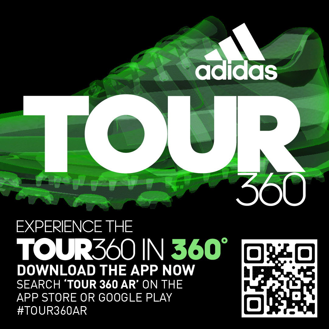 WIN! adidas Golf TOUR 360 2.0 shoes - just download the Tour 360 AR app!