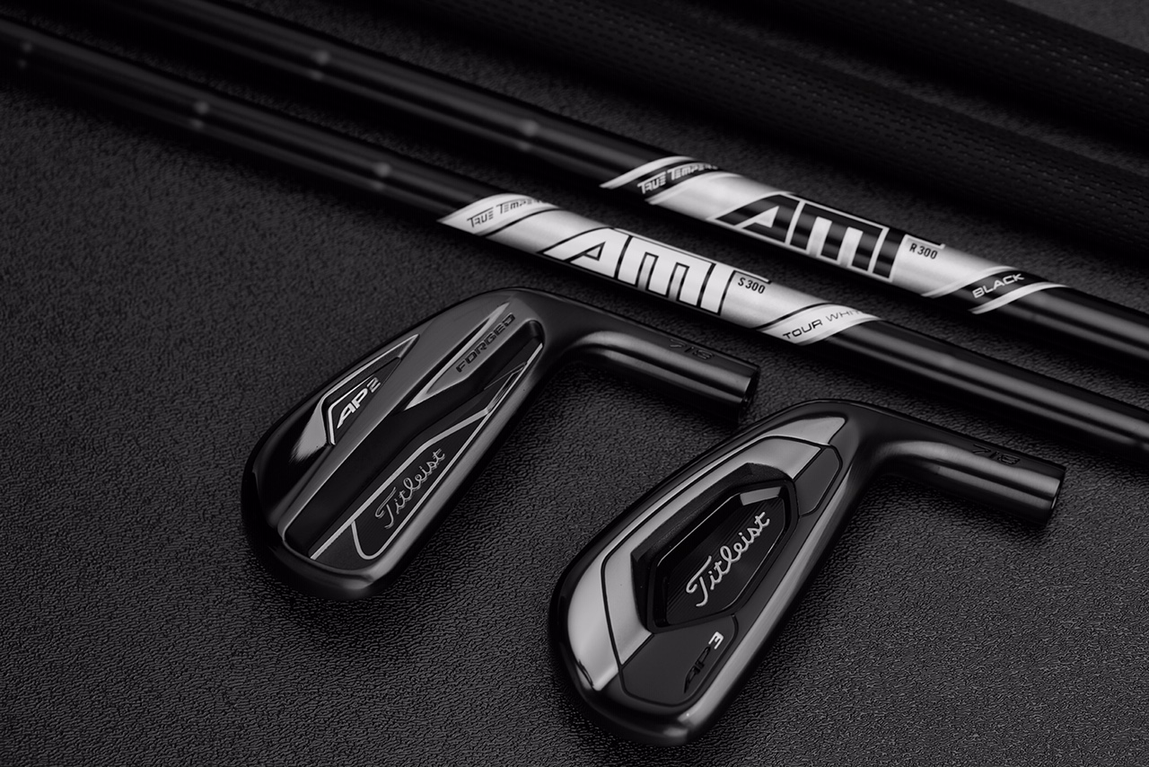 Titleist introduces 718 AP2 and AP3 irons in LIMITED BLACK finish