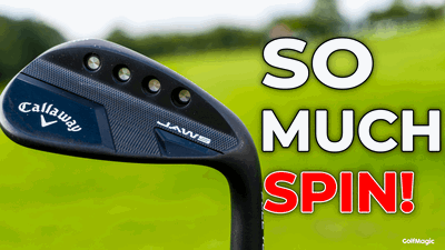 Callaway Jaws Full Toe Wedge Review! Have you ever seen so much spin?