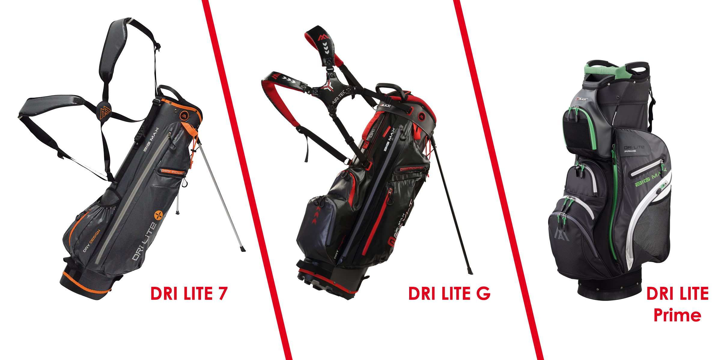Big Max reveals Dri Lite golf bags
