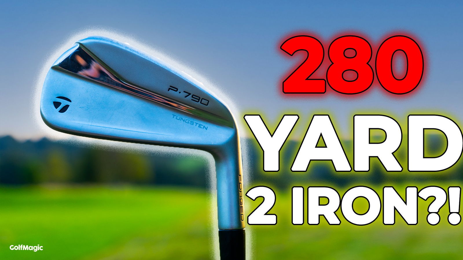 NEW TaylorMade P790 UDI 2021 Review! How far does this driving iron go?