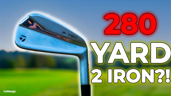 NEW TaylorMade P790 UDI 2021 Review! How far does this driving iron go?