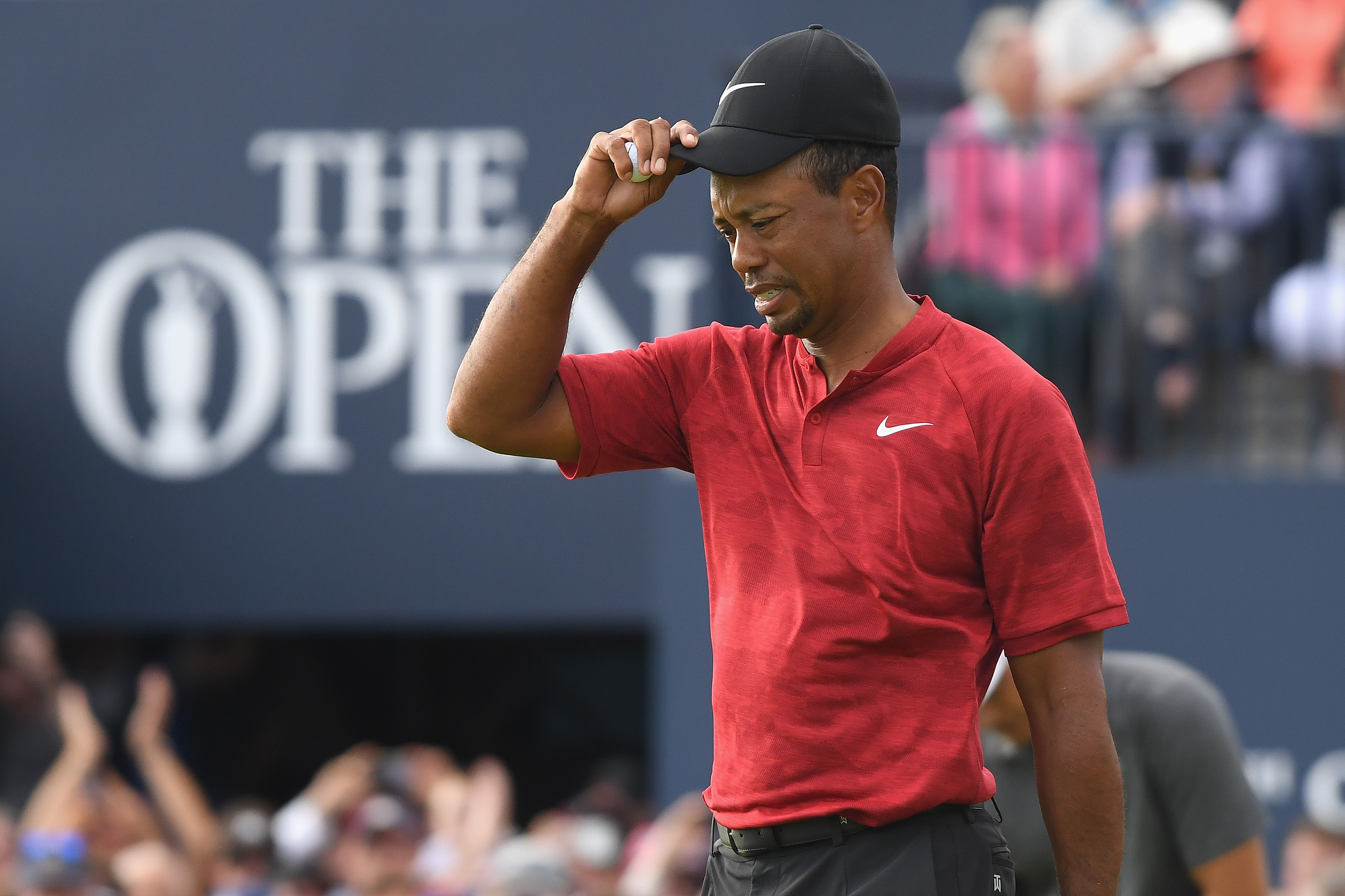 WATCH: Fan who was hit by Tiger Woods at Open filmed entire incident