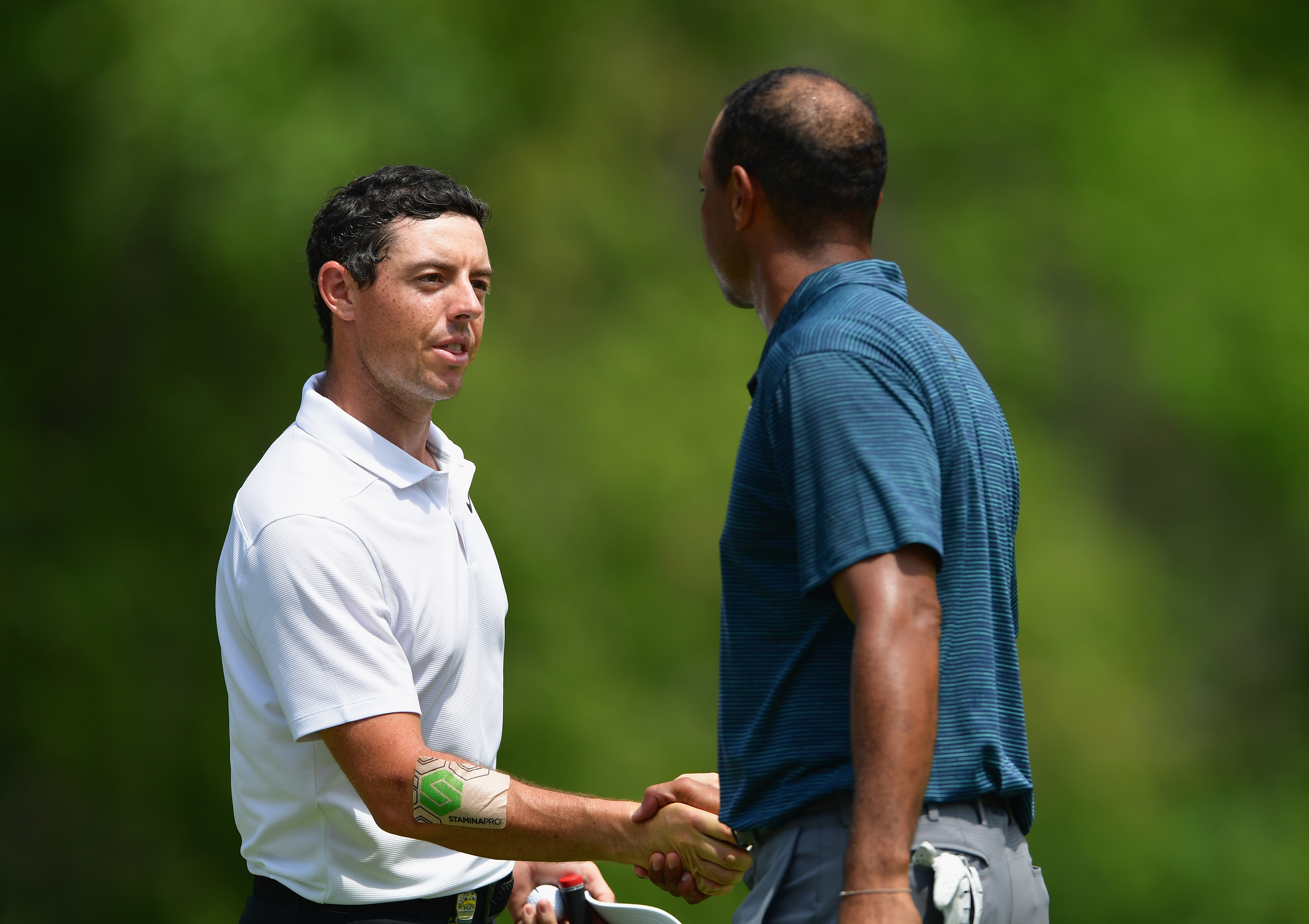 The real reason why Rory McIlroy has a patch on his forearm at US PGA