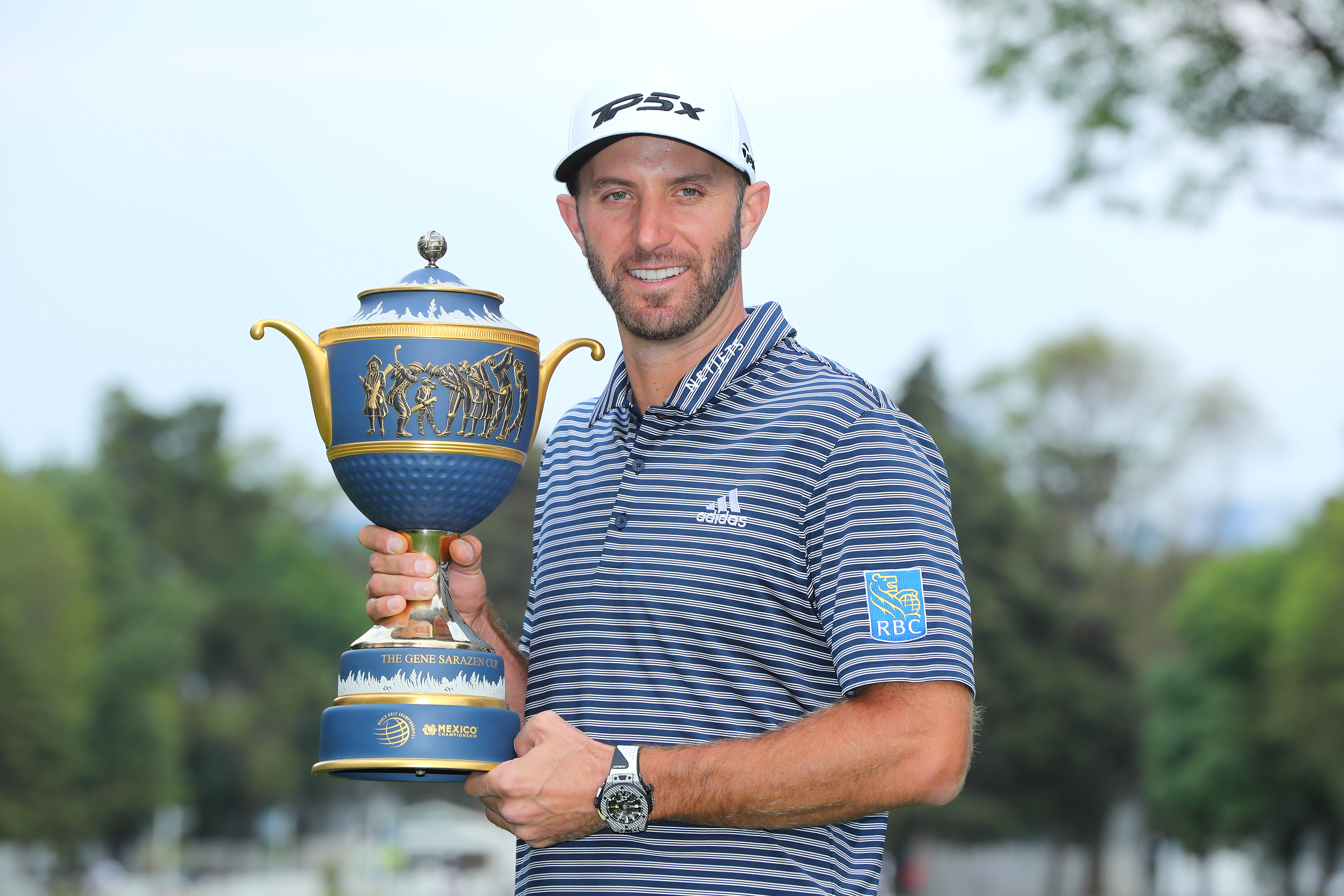 Dustin Johnson wins WGC, but everyone is talking about his dodgy drop!
