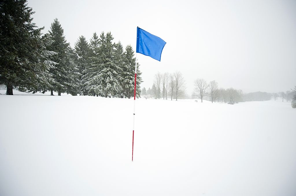 Is this the world's COLDEST ever golf course? 