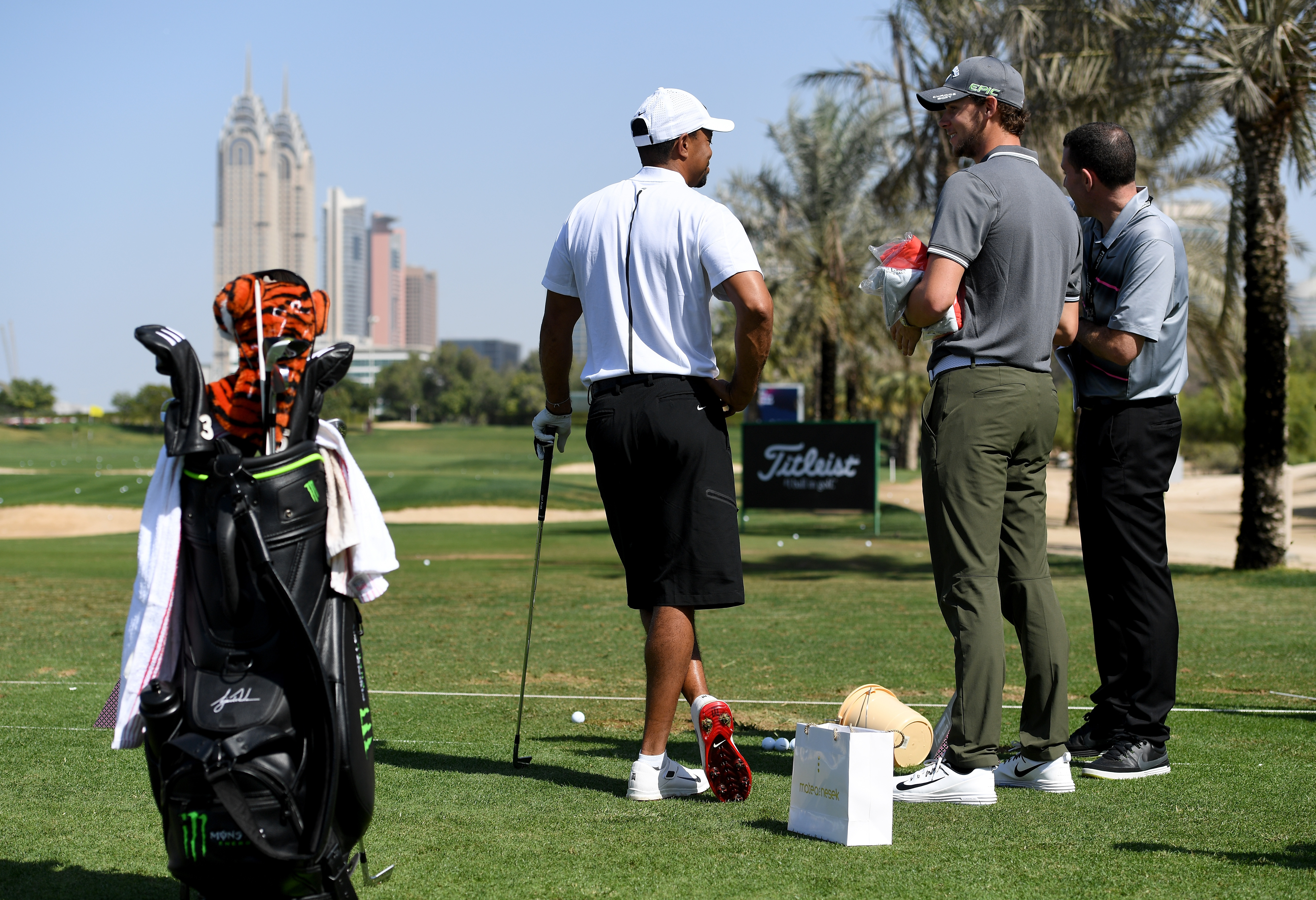 What's it like to work with Tiger Woods?