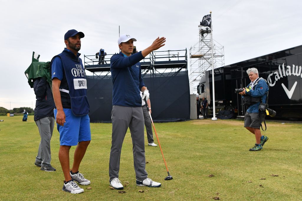 Jordan Spieth on Open drive at 13: It was not 100 yards right
