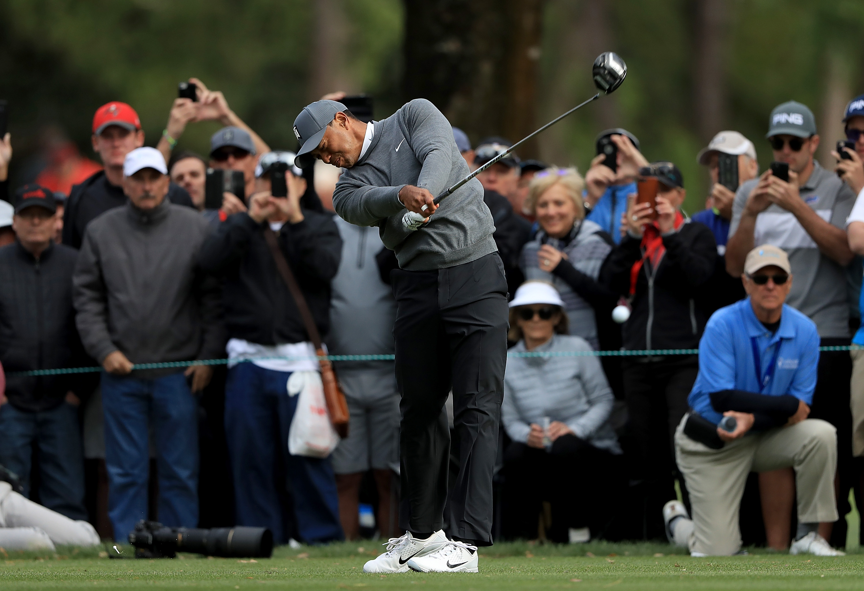 See how Tiger's clubhead speed compares to players in his age bracket on Tour