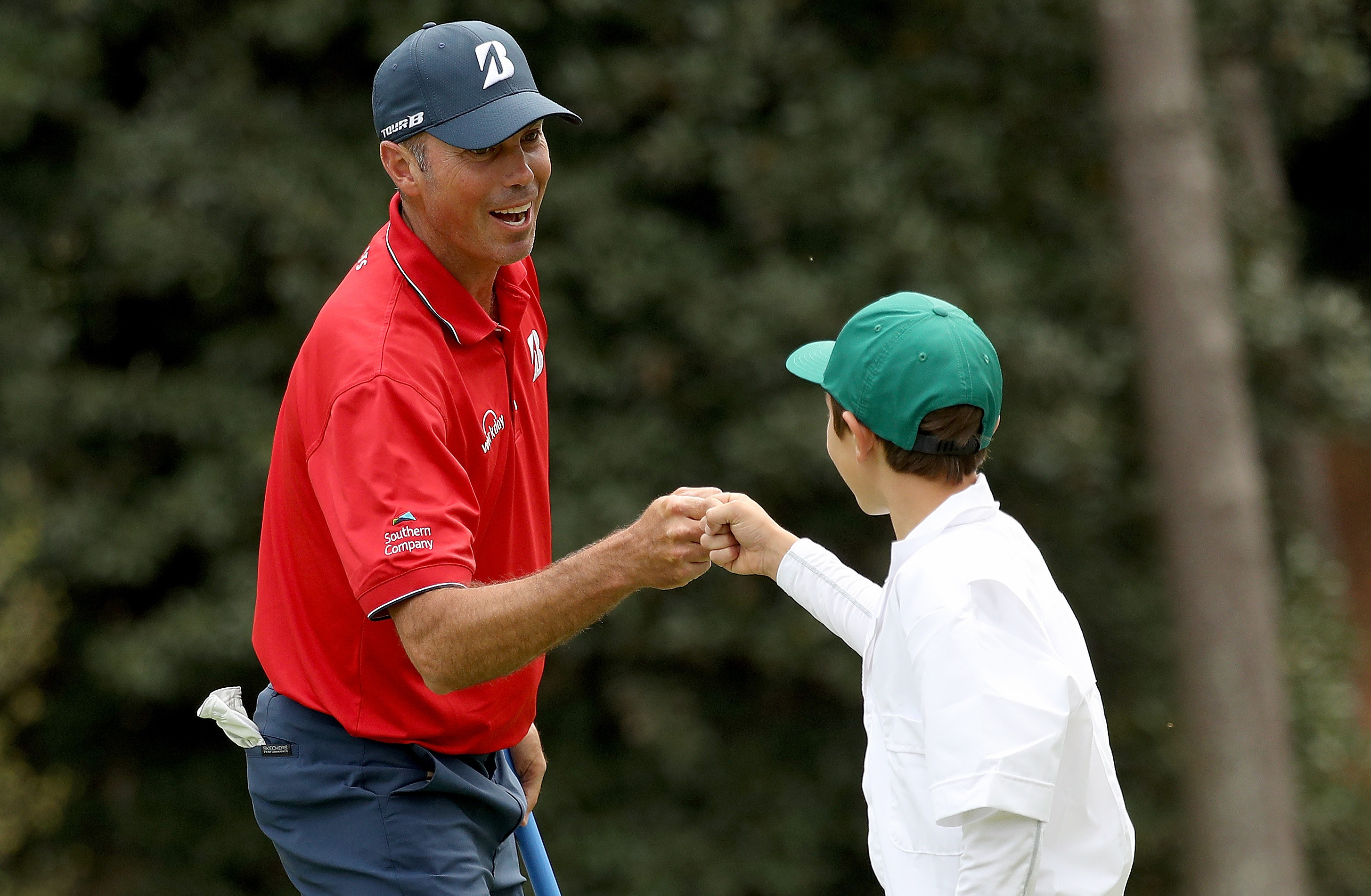 So Matt Kuchar does apparently get angry...