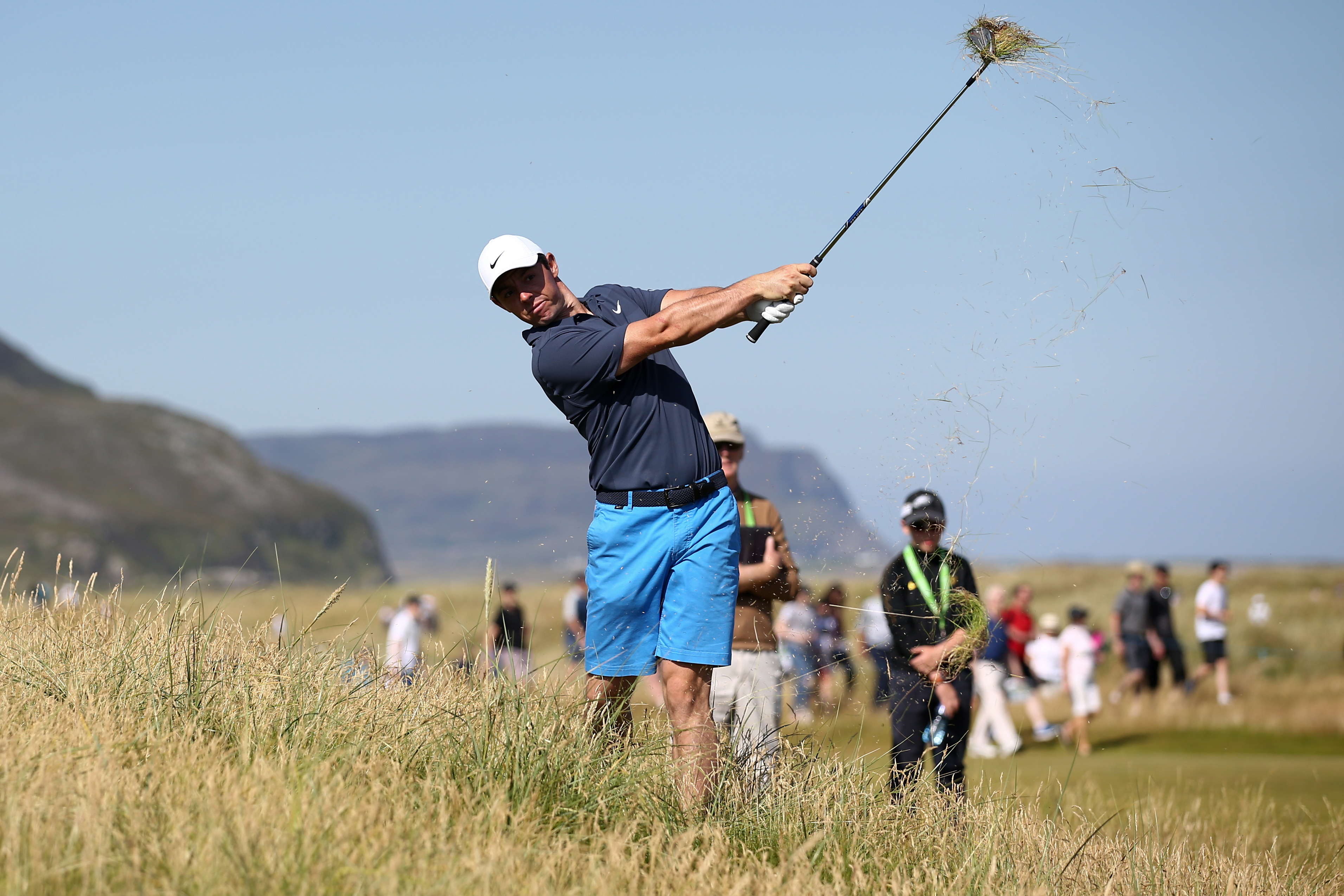 You won't believe how DEEP the rough is at this week's Irish Open 