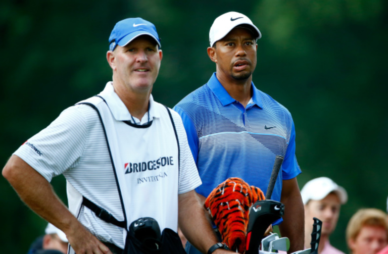 Tiger Woods’ caddie paid a heckler to leave the WGC-Bridgestone!