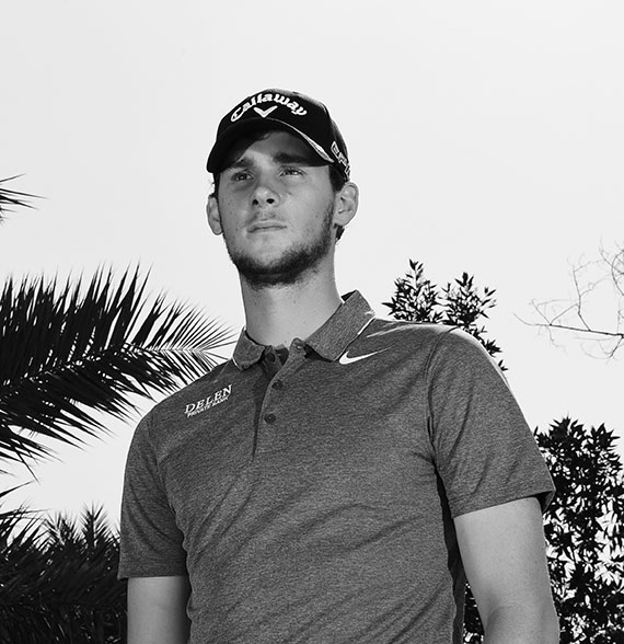 Nike Golf sign Noren and Pieters