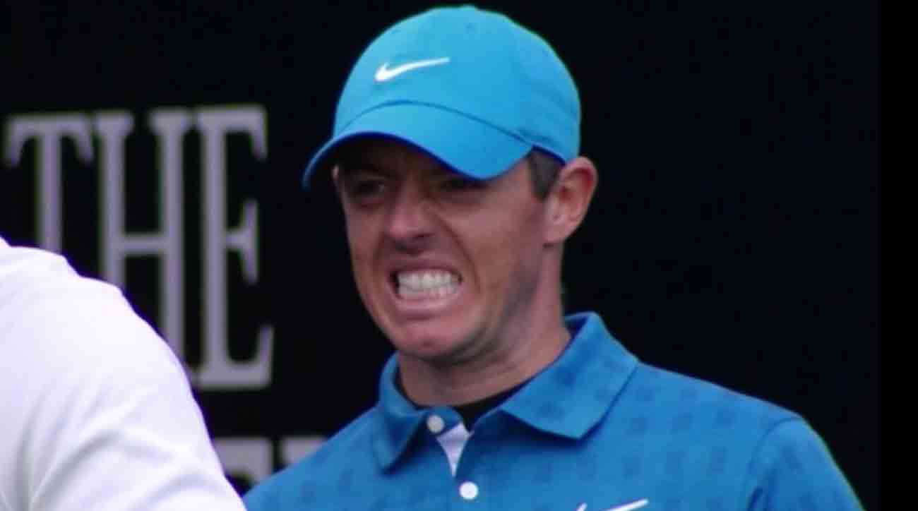 Rory McIlroy starts Open with quadruple, ends with triple for 79...