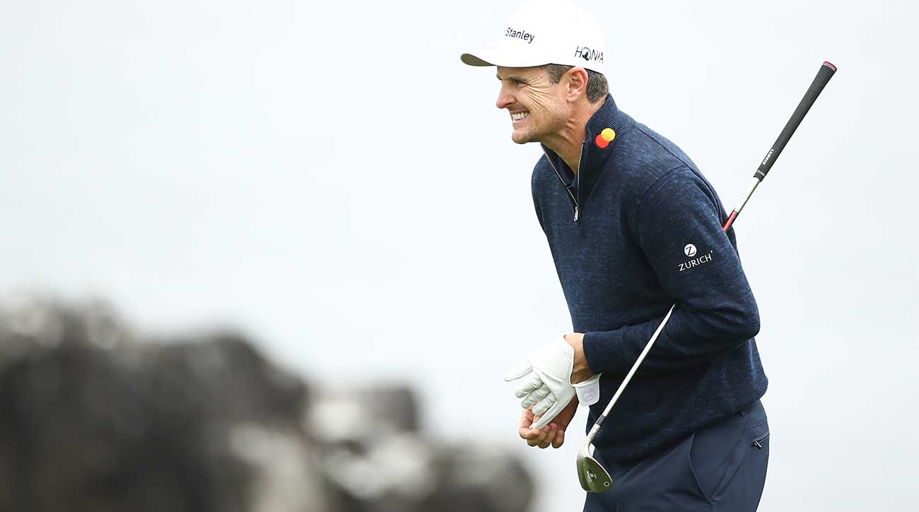 WATCH: Justin Rose hits the worst ever shank at The Open