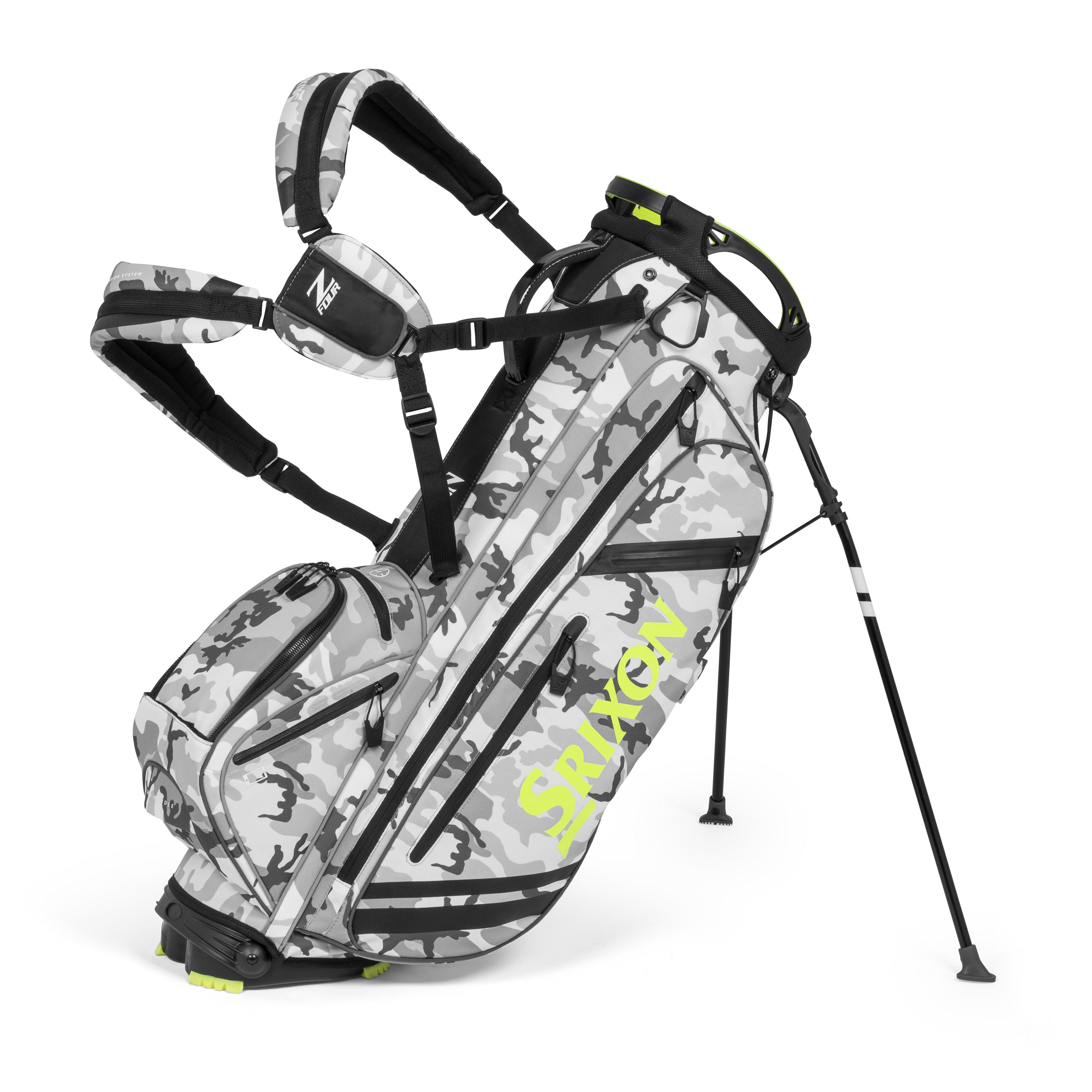 Srixon 2011 Tour Staff Golf Bag ~ popular Orange, Black, & White