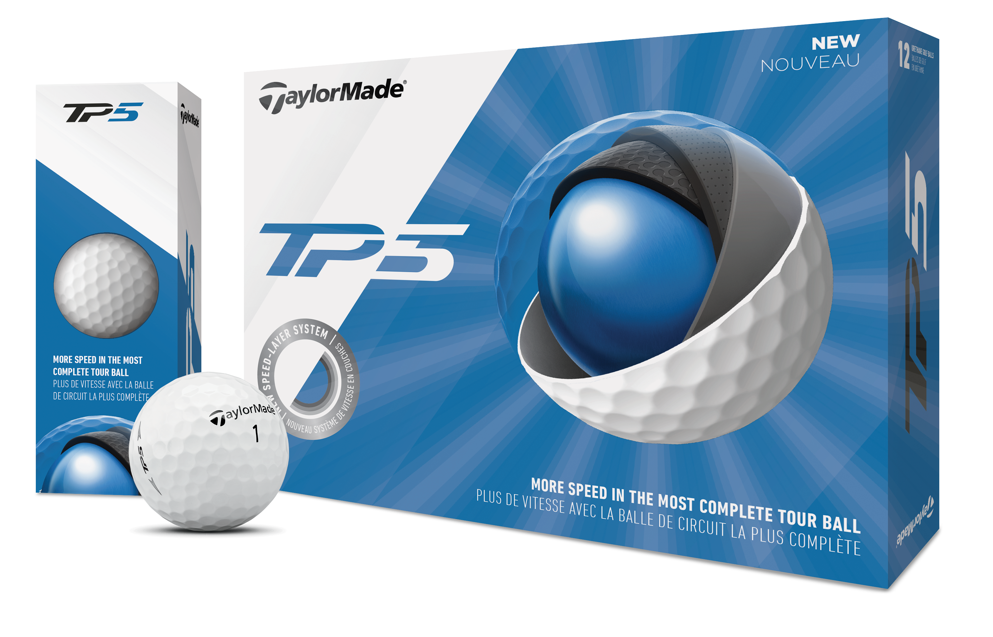 TaylorMade rolls out new TP5 and TP5x golf balls for 2019