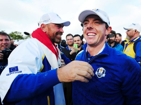 McIlroy prank could see him play JUST singles, jokes captain Bjorn