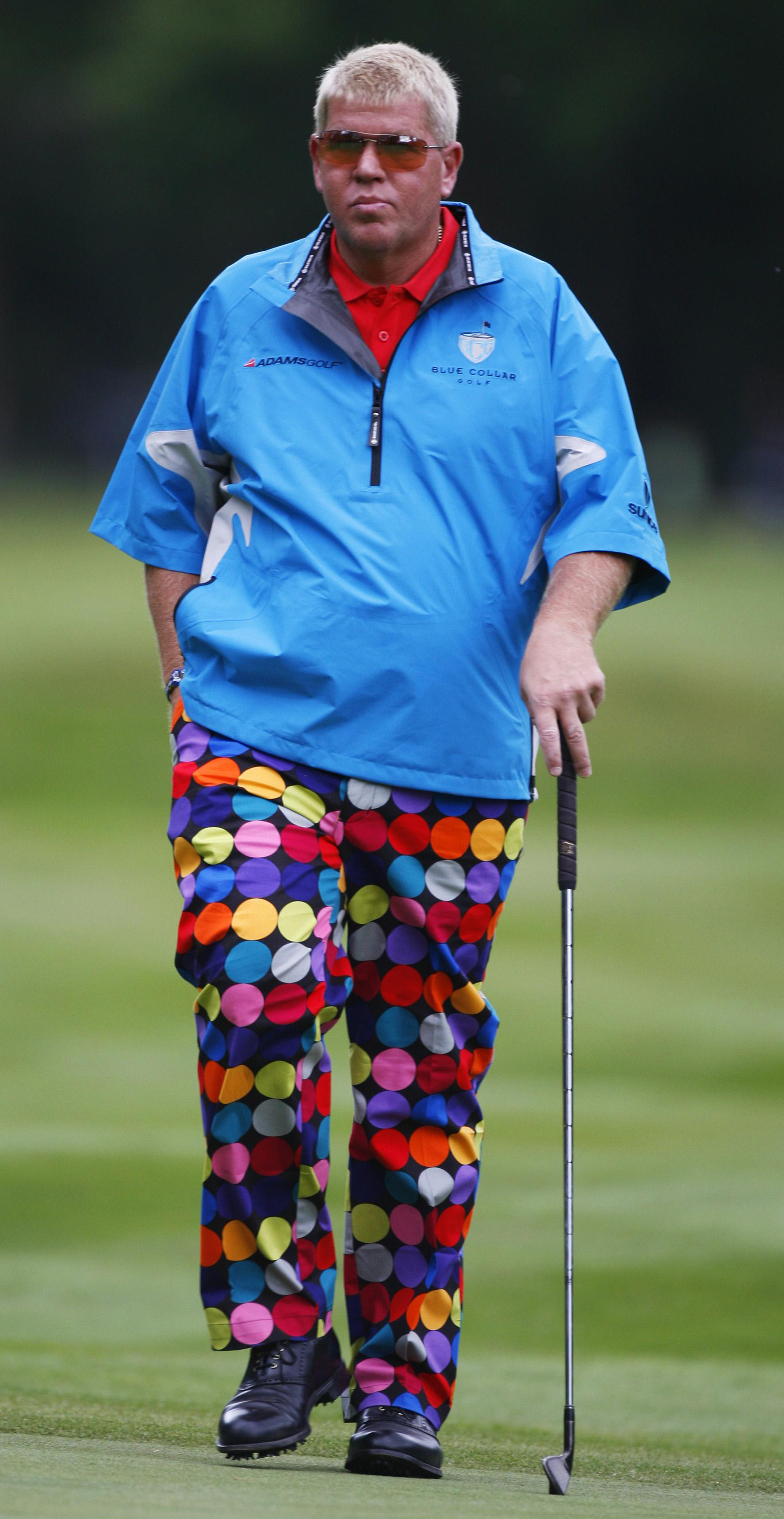Daly in Loudmouth trousers