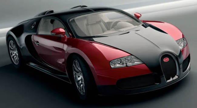 The Bugatti Veyron which R-Mac categorically has NOT bought