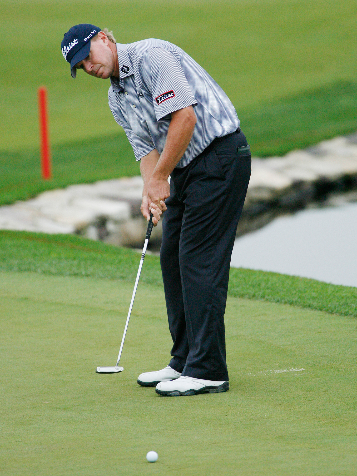 Stricker had the touch on the greens