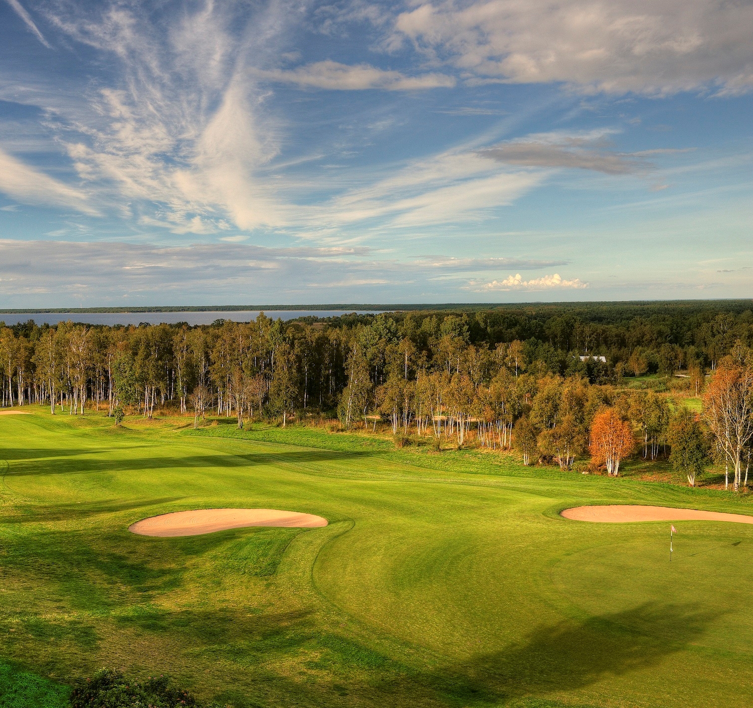 Stunning 18th at Estonian Golf & Country Club