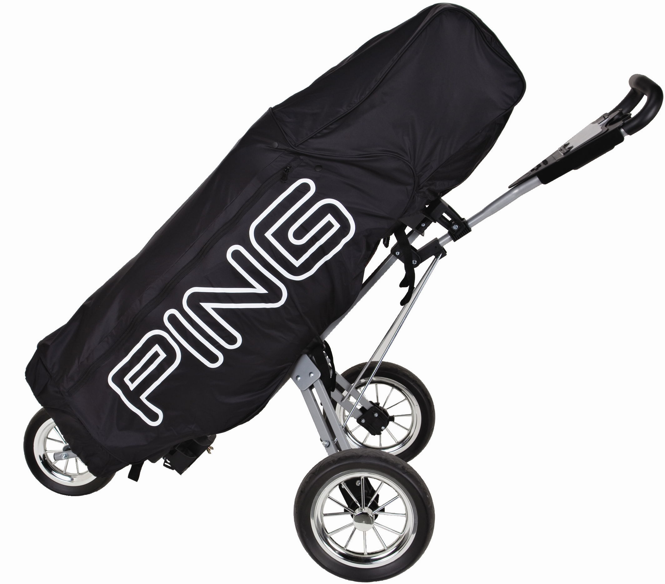 Keep clubs and bag dry with Ping Rain Cape GolfMagic