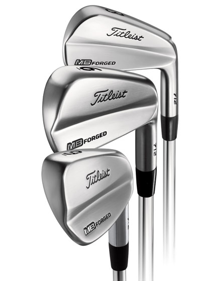 Close up of the new 712 Series MB irons