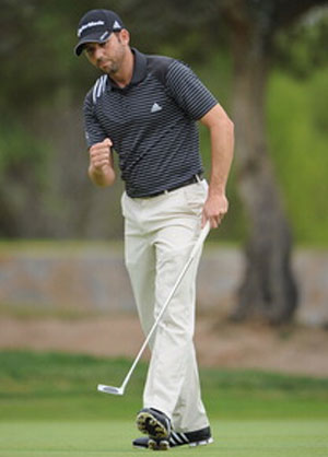 Garcia ranked second in putts per round with his TaylorMade Maranello 8-01 Ghost