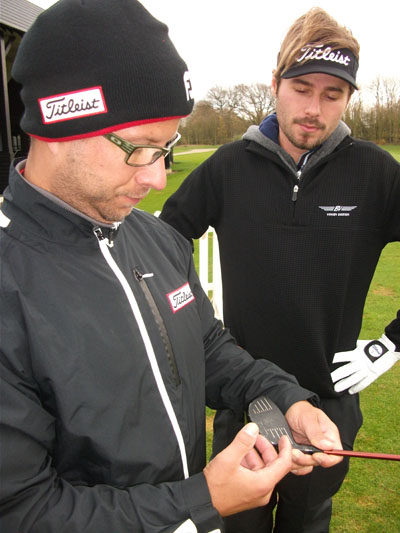 Titleist club fitter Matthias Jelver discusses the finer points of the clubface.