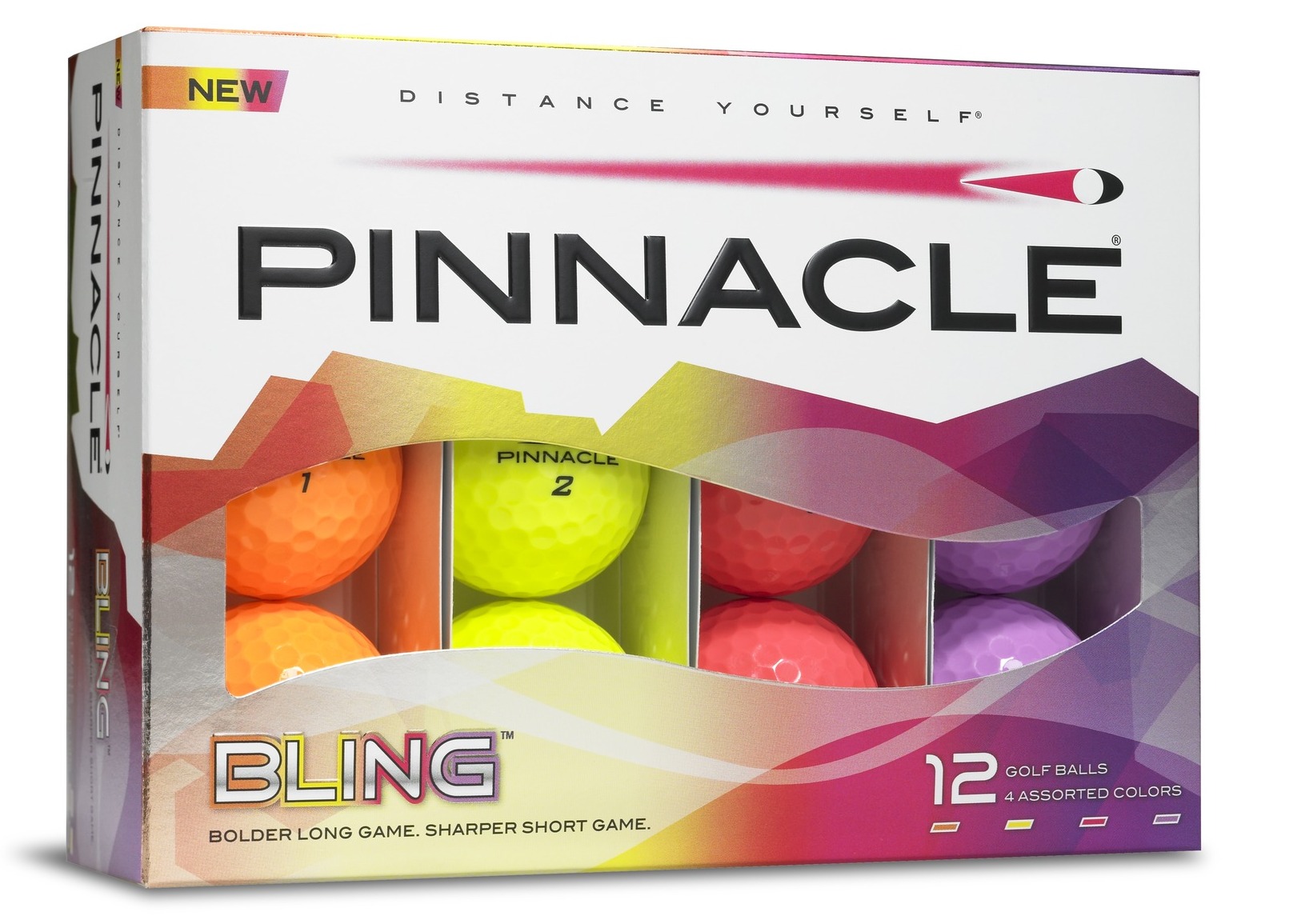 Pinnacle launches bright Bling balls GolfMagic