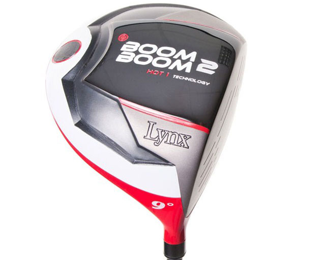 The new Lynx Boom Boom 2 driver, which features an innovative heated clubface