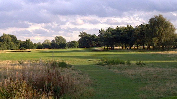 16th hole bordering Outney Common 