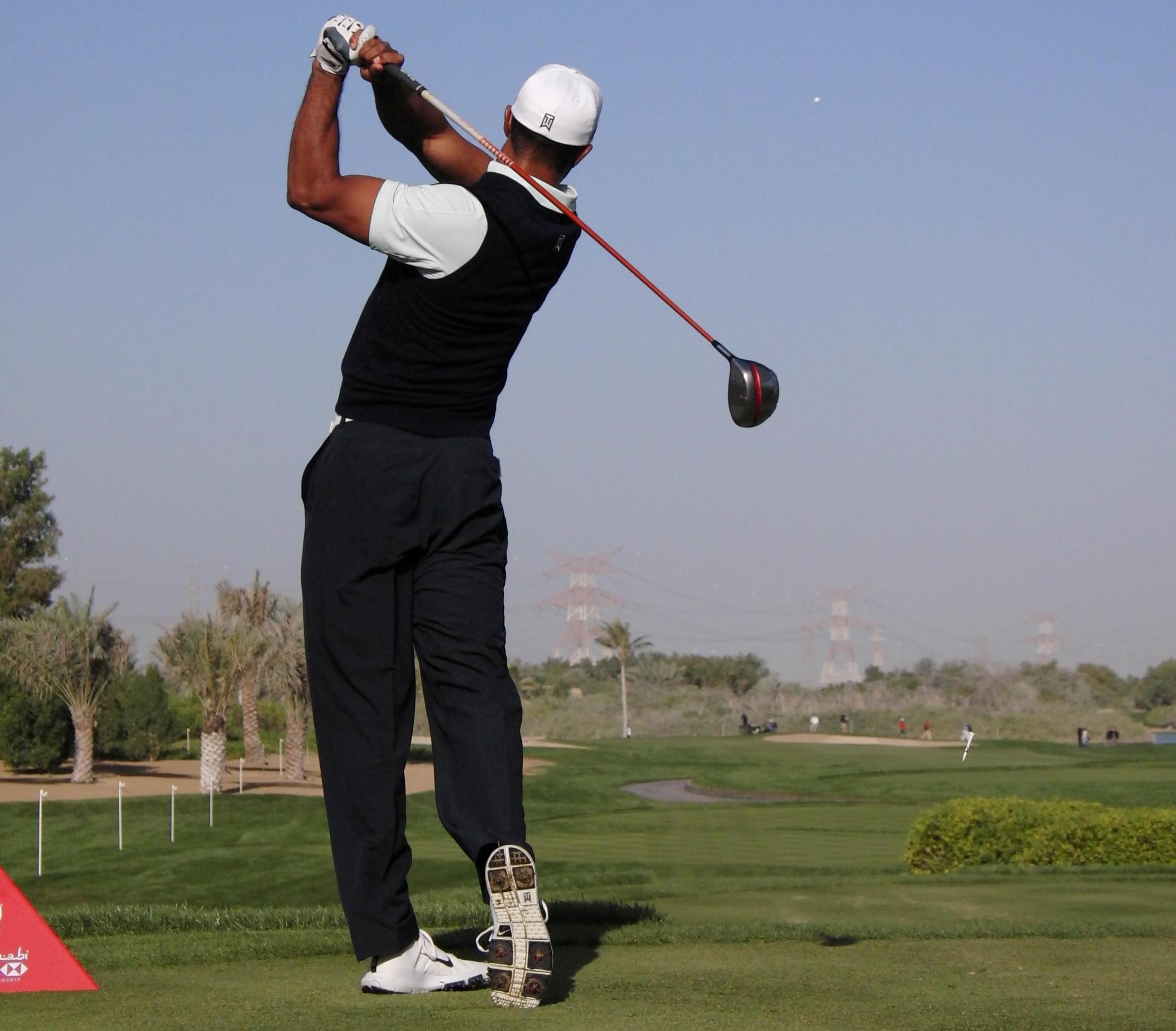 Tiger Woods Swing Speedpitpoint Detail - 914cjyv