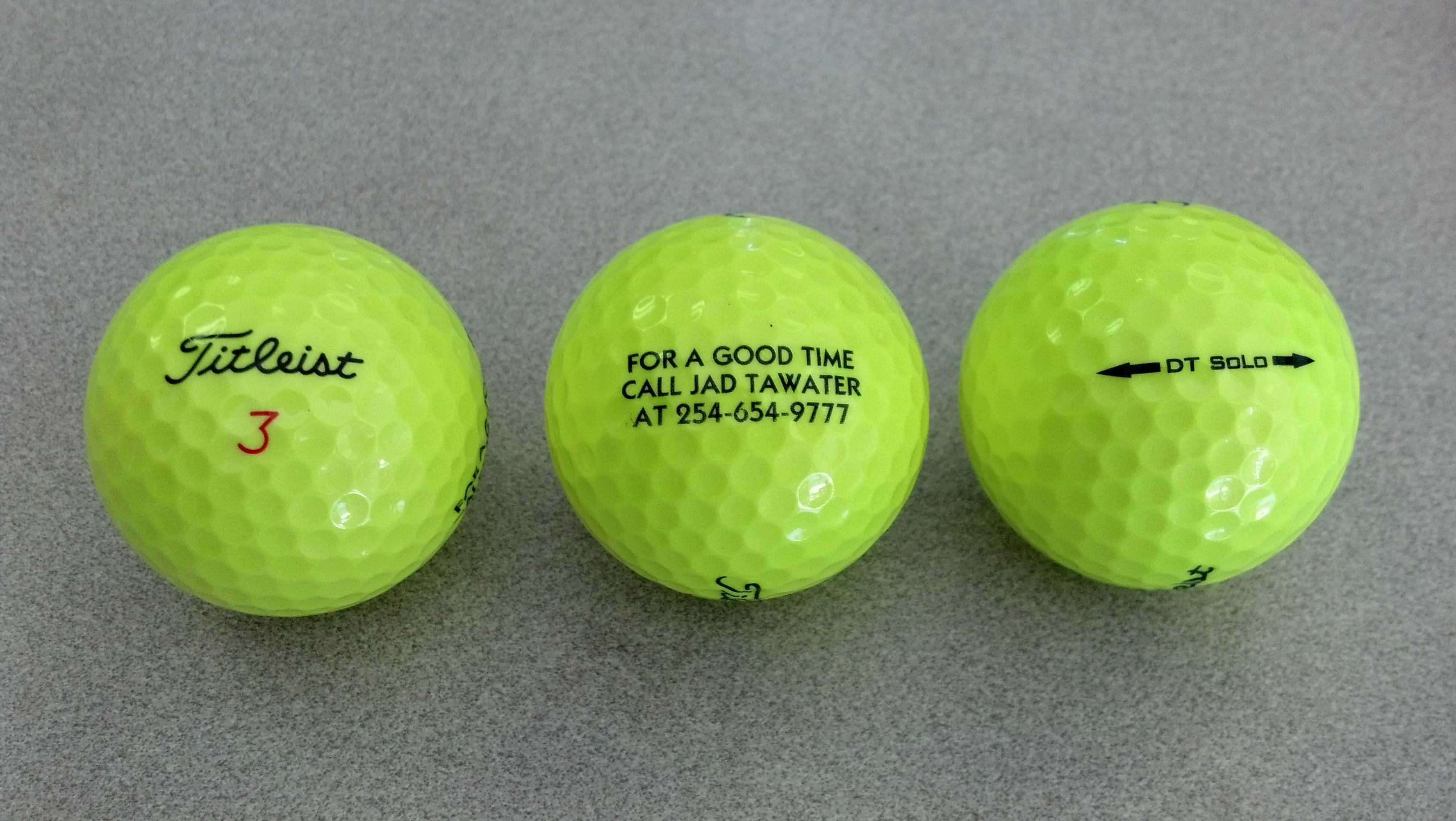 How do you mark YOUR golf ball?