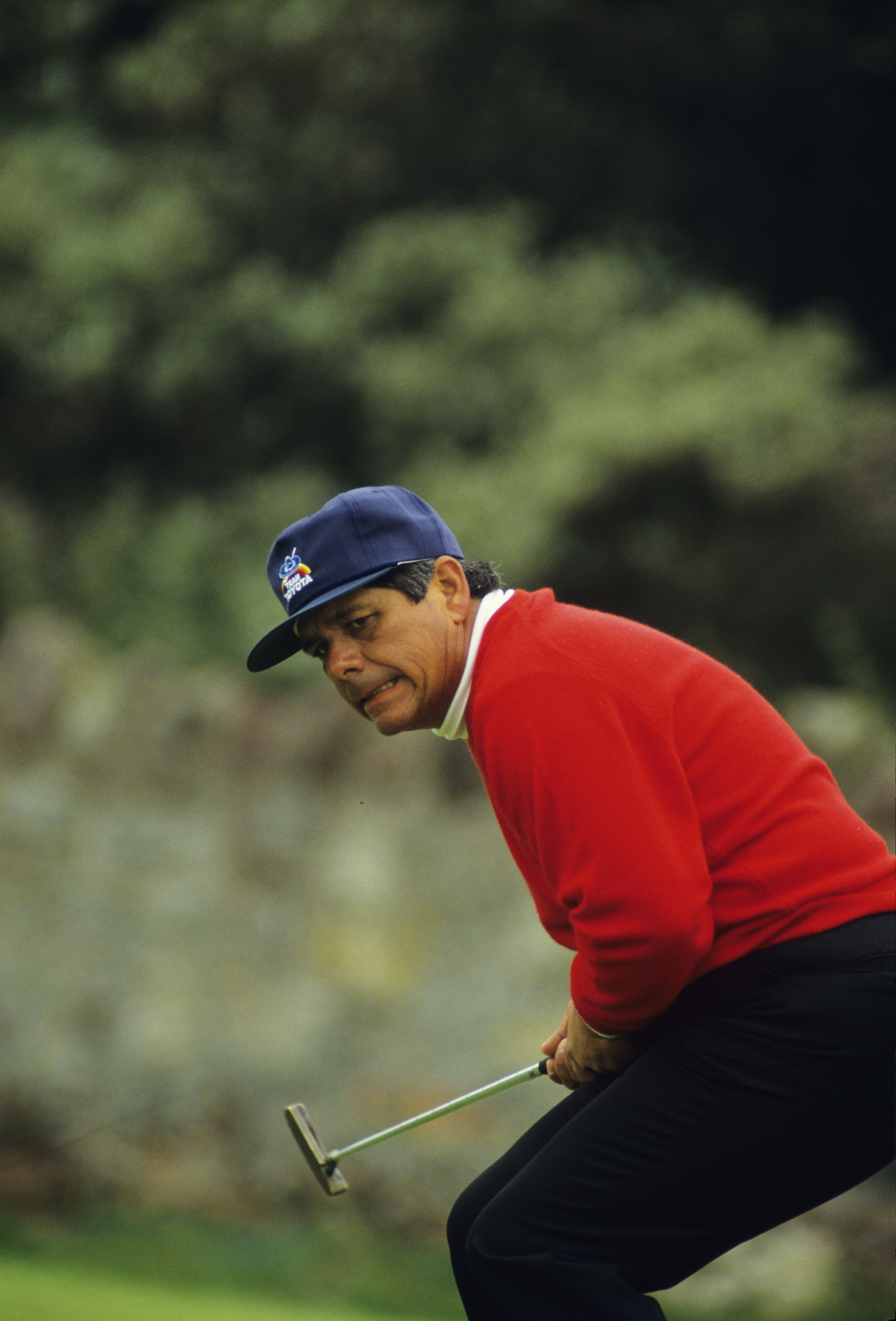 Lee Trevino famously hit the flagstick to win Muirfield 1972