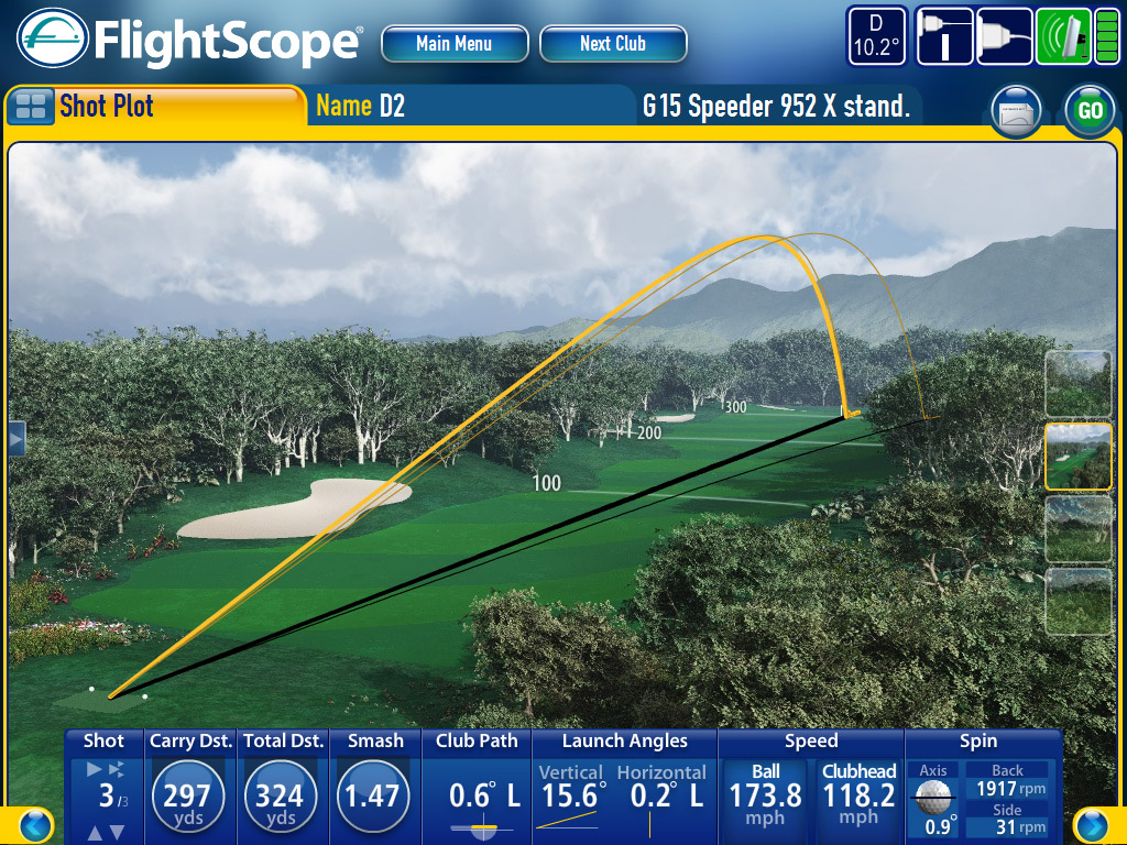 Flightscope ball tracking technology will be ready for 2013