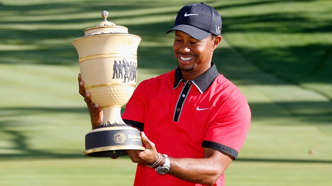 Tiger wins fifth title of the season at Firestone two weeks ago