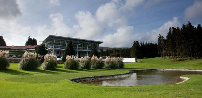Modern clubhouse at Terceira