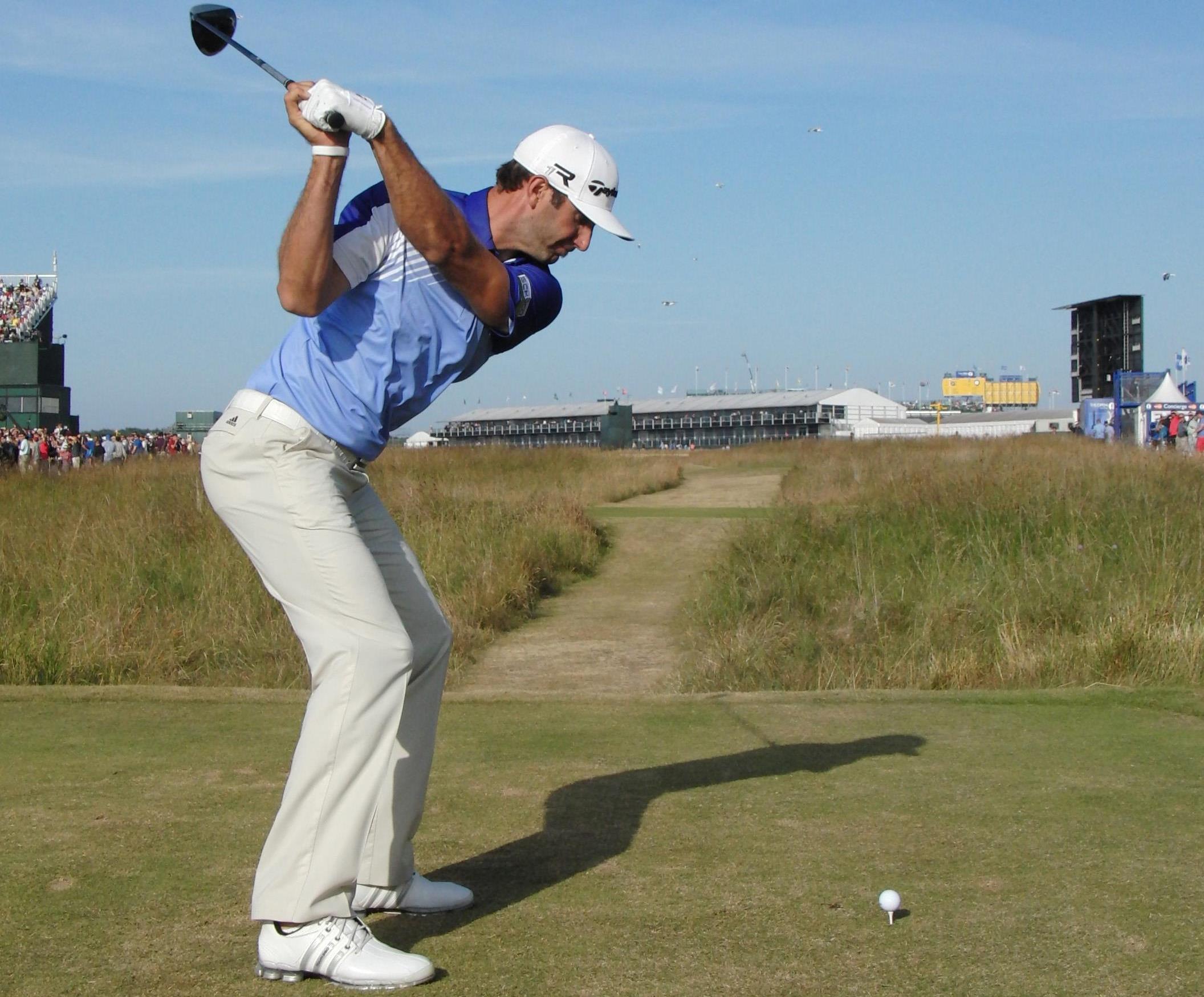 Swing sequence Dustin Johnson 2013 GolfMagic