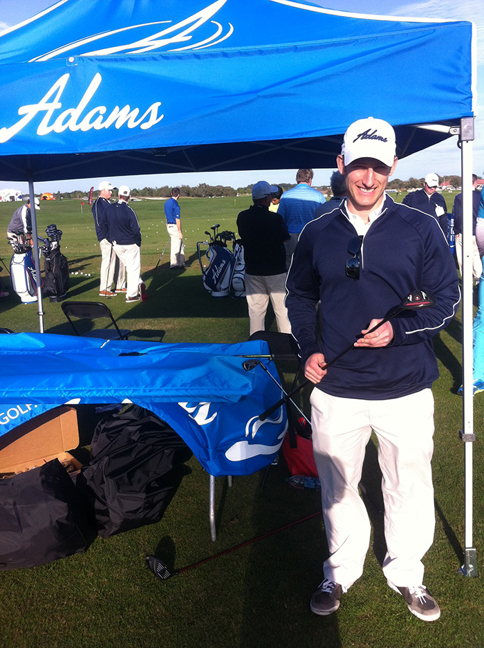 Adams Golf's Justin Girard