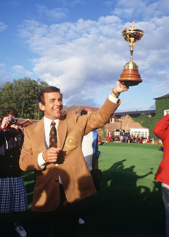 He also captained Europe to Ryder Cup victory in 1985