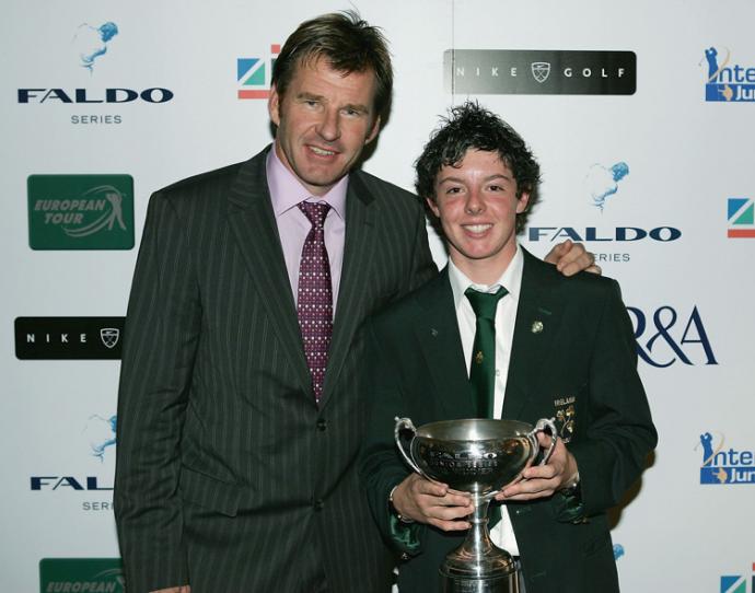 In 2004, a 15-year-old Rory McIlroy won the Faldo Series Final in England