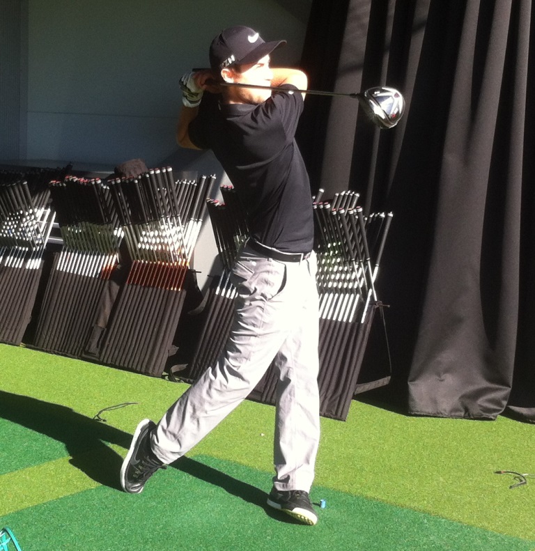 Andy with the Titleist 915 D3